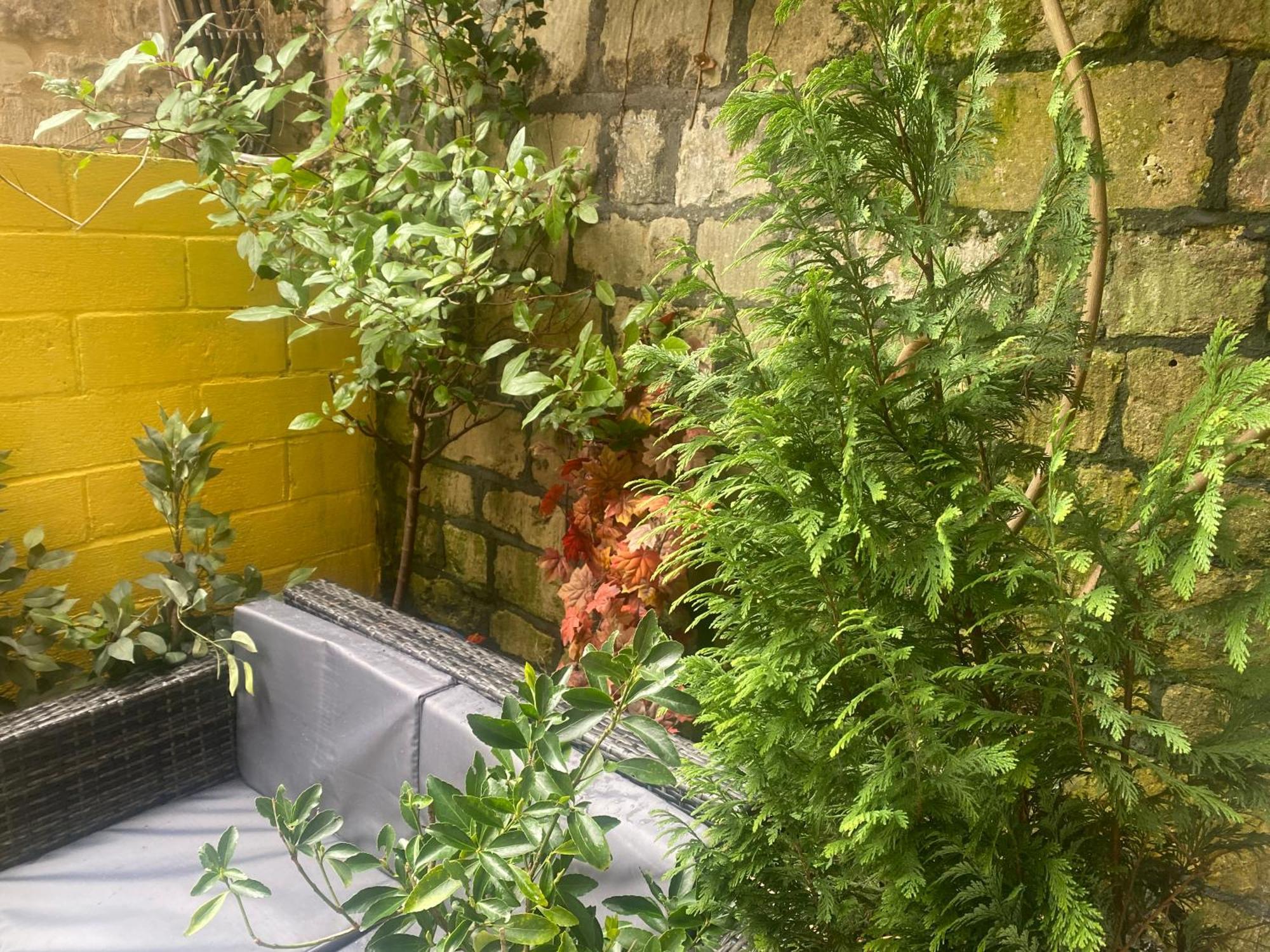 Quiet Lower Floor 2 Bed City Apartment With Private Patio Garden Μπαθ Εξωτερικό φωτογραφία